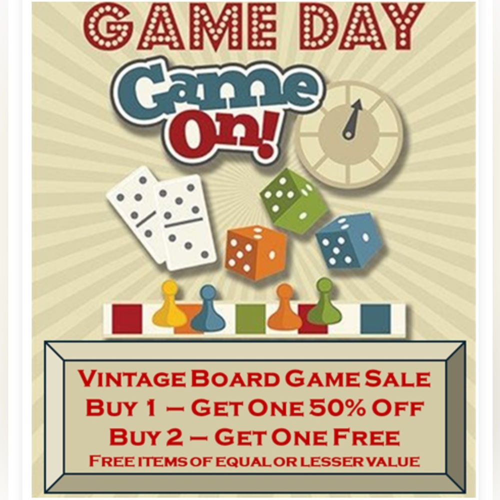 SALE!  Vintage Board Games